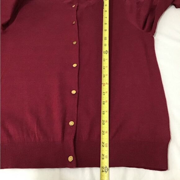 Lauren Ralph Lauren Button Down Knit Sweater New Size Large - Picture 8 of 10